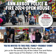 2024 Ann Arbor Police and Fire Departments Open House