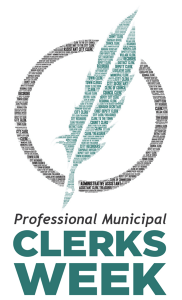 Professional Municipal Clerks Week Logo