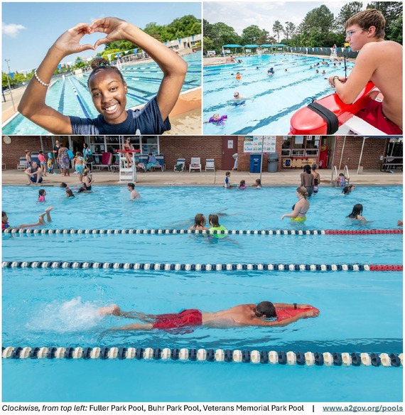 Ann Arbor Outdoor Pools!