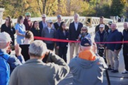 Gallup Park Bridge Ribbon-cutting Ceremony October 2024