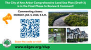 Comprehensive Land Use Plan Draft 3 Comment Period Jan. 5, 9 a.m.