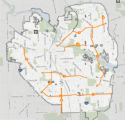 A2R2 Corridor Map 2025