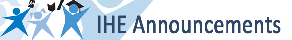 IHE Announcements Banner