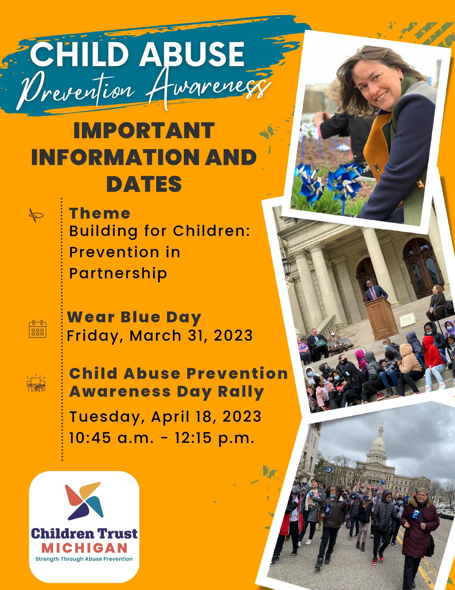 Child Abuse Prevention Flyer 2023