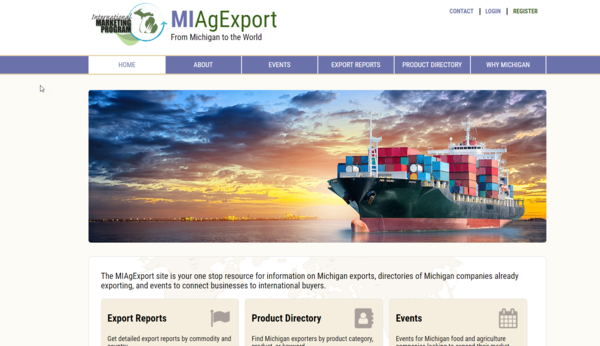 MiAgExport Home Page