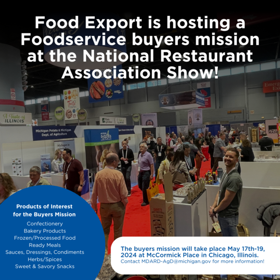 National Restaurant Association Buyers Mission Graphic