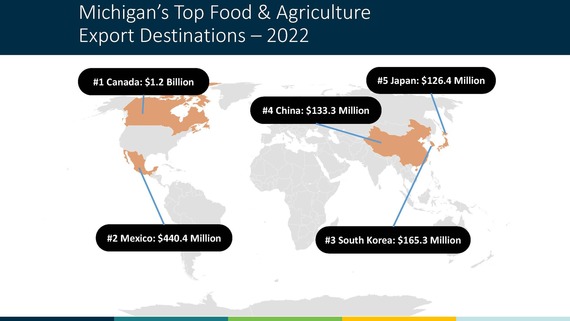 2023 Export Map