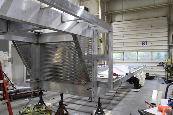 Early stages of construction