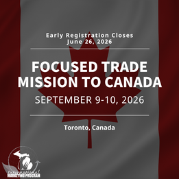 Focused Trade Mission to Canada Graphic