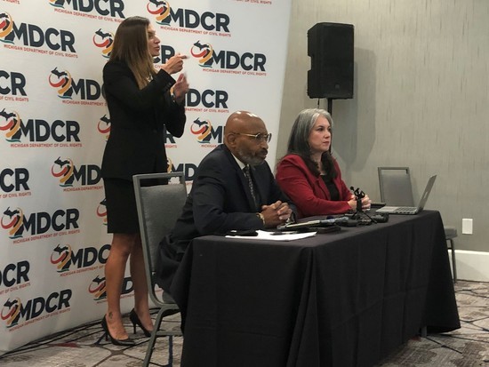 Press Conference in Grand Rapids