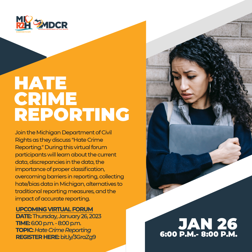 Hate Crime Reporting Flyer