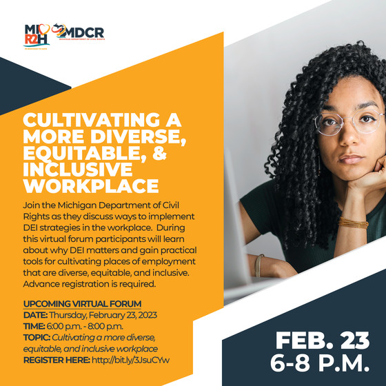 Cultivating a More Diverse, Equitable, and Inclusive Workplace flyer