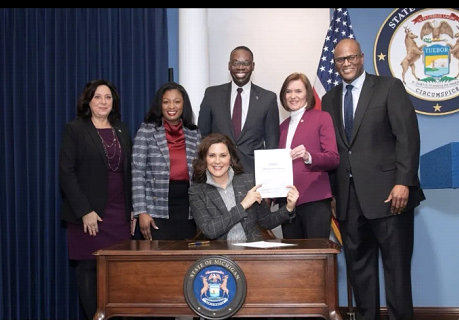 Public Act 1 Signing photo