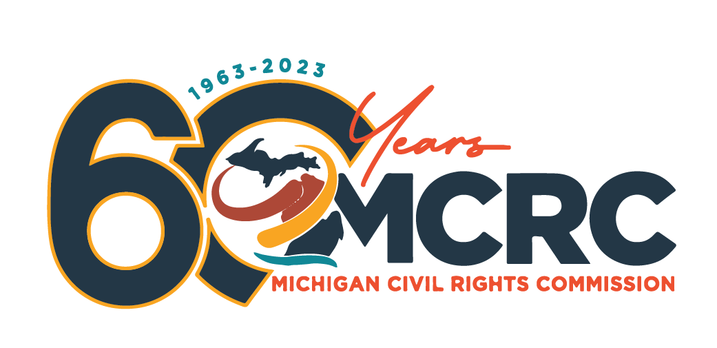 Michigan Civil Rights Commission 60th Anniversary Logo
