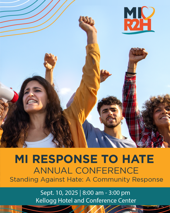 Graphic for the 2025 Hate Crime Conference
