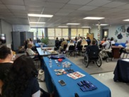 town hall and resources fair event
