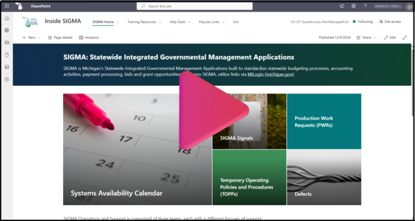 SIGMA: Inside SIGMA with a New Look!
