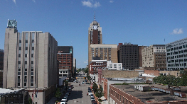 View of downtown Lansing