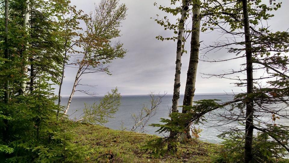 Lake Superior Bay Cliff