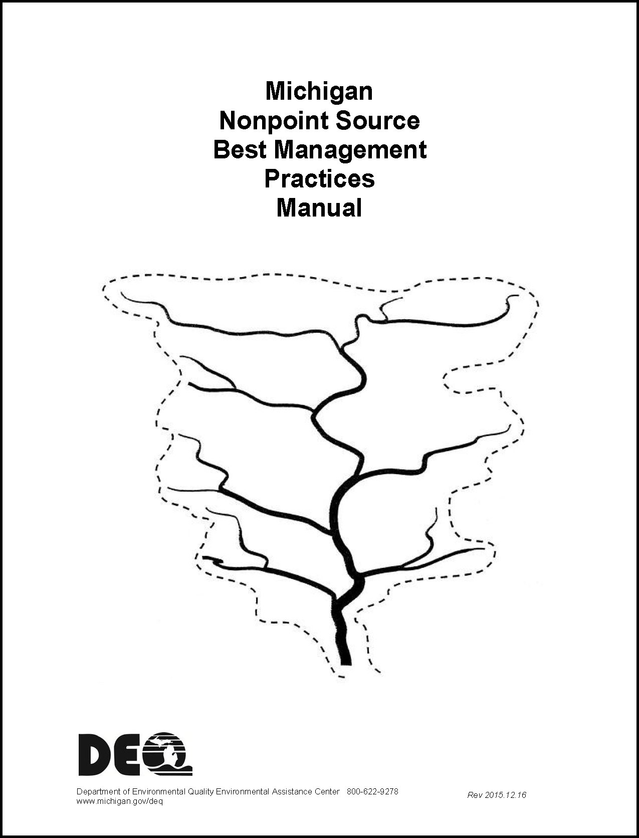 MDEQ NPS BMP Manual Cover MDEQ NPS BMP Manual Cover