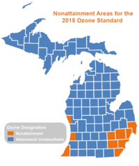 Ozone map