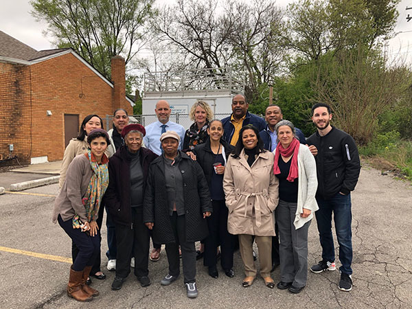 Director Clark, legislators, and community in Southwest Detroit