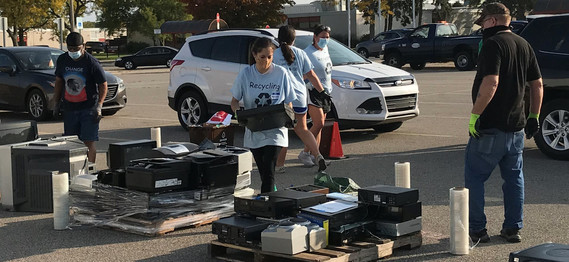 Fall electronic waste (e-waste) collection