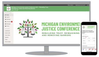 EJ Conf Whova screenshots