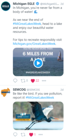 GLFW Week Twitter feed