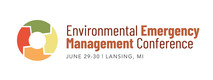 Banner for Environmental Emergency Management Conference taking place June 29-30 in Lansing MI