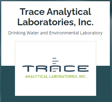 Sponsor logo for Trace Analytical Laboratories, Inc.