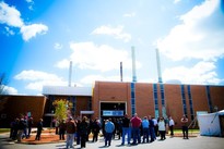 Grand Opening celebration of the cogeneration system at the state?s Secondary Complex. 