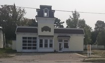 Former Little Reds gasoline station to be redeveloped into West Branch Pharmacy.