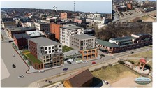 Rendering of proposed Marquette Vault redevelopment project.