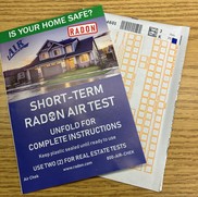 Radon test kit.