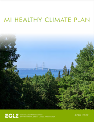 MI Healthy Climate Plan cover