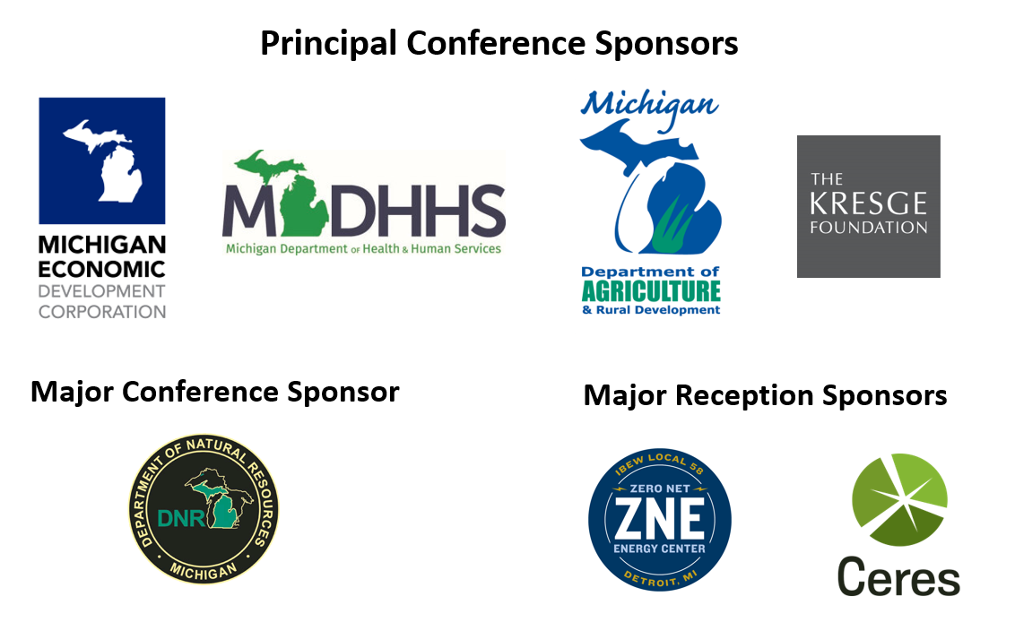 MI Healthy Climate Sponsor logos
