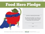 Food Hero Pledge form