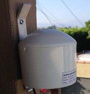 A small air monitoring device by PurpleAir