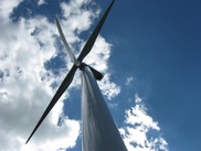 Wind turbine in Michigan.