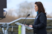 On Earth Day 2021, Michigan Gov. Gretchen Whitmer announces renewable energy goals for state-owned facilities.