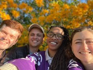 MI Healthy Climate Corps members at Earth Day event.