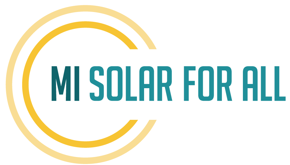 MI Solar for All logo