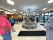 SVRC Marketplace, including the historic lobby of the Saginaw News.