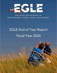 EGLE End of Year Report cover. 