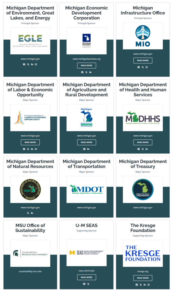 2025 MI Healthy Climate Conference sponsors
