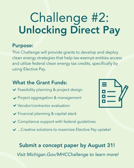 MHC Challenge #2 - submit concept paper by Aug. 31