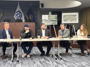 Discussing brownfield redevelopment opportunities in the City of Dearborn.