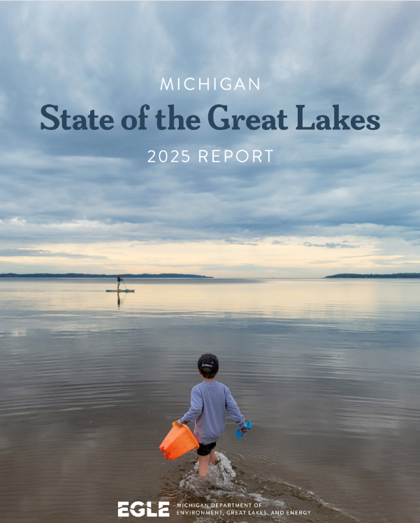 Cover of the 2025 Michigan State of the Great Lakes Report