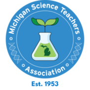 A picture of the Michigan Science Teachers Association logo.